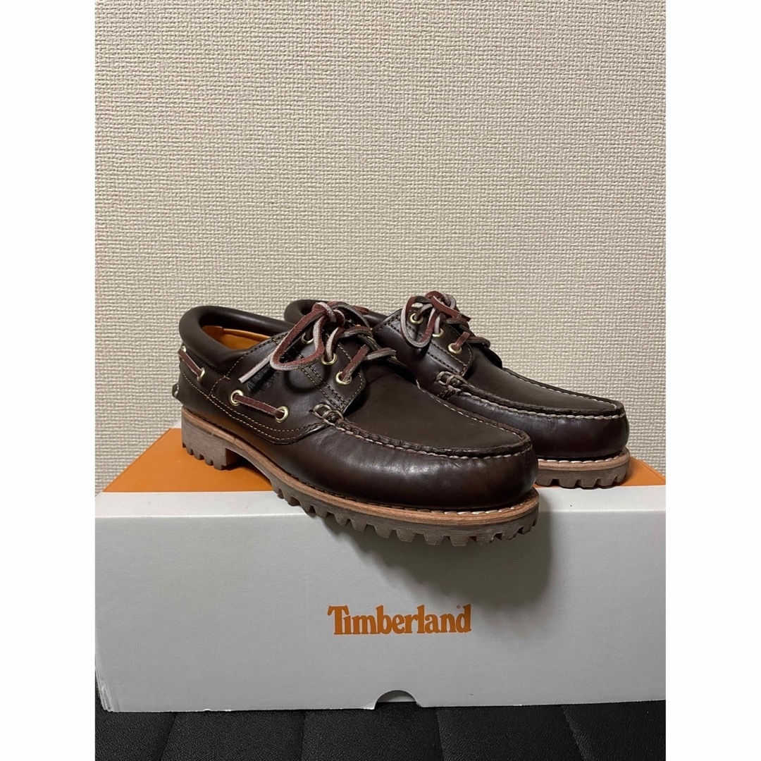 Timberland(ティンバーランド)のTimberland ティンバーランド 3eye スリーアイ ブラウン 25.5 メンズの靴/シューズ(ブーツ)の商品写真