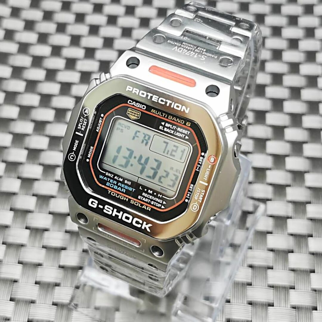 CASIO(カシオ)のG-SHOCK GW-M5610 [GMW-B5000TVA MOD] シルバー メンズの時計(腕時計(デジタル))の商品写真