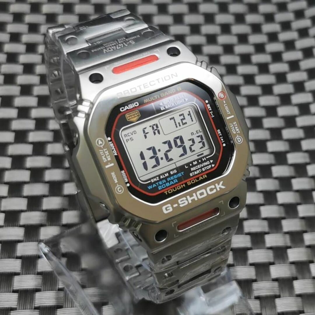 CASIO(カシオ)のG-SHOCK GW-M5610 [GMW-B5000TVA MOD] シルバー メンズの時計(腕時計(デジタル))の商品写真