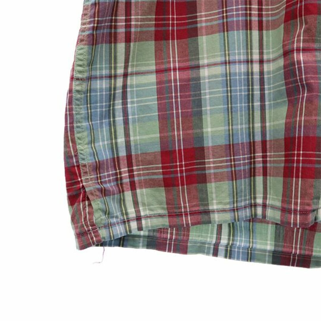 Ralph Lauren - ラルフローレン 90s GREGGOR チェック 半袖 ボタン