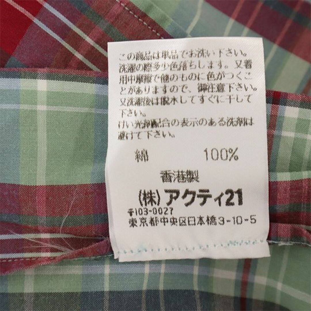 Ralph Lauren - ラルフローレン 90s GREGGOR チェック 半袖 ボタン