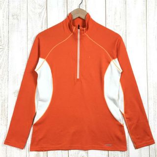 パタゴニア(patagonia)のWOMENs S  パタゴニア ウイメンズ キャプリーン3 ミッドウェイト ジップネック Capilene 3 Midweight Zip-Neck ポーラテック パワードライ PATAGONIA 44451 オレンジ系(その他)