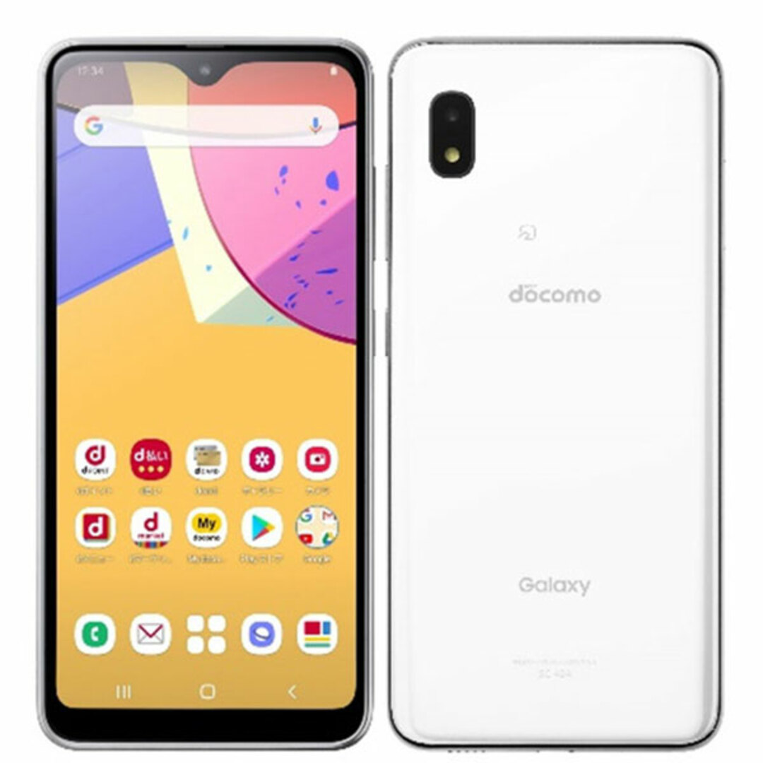 SC-42A Galaxy A21 ホワイト SIMフリー 本体 ドコモ スマホ ギャラクシー  【送料無料】 sc42aw7mtm