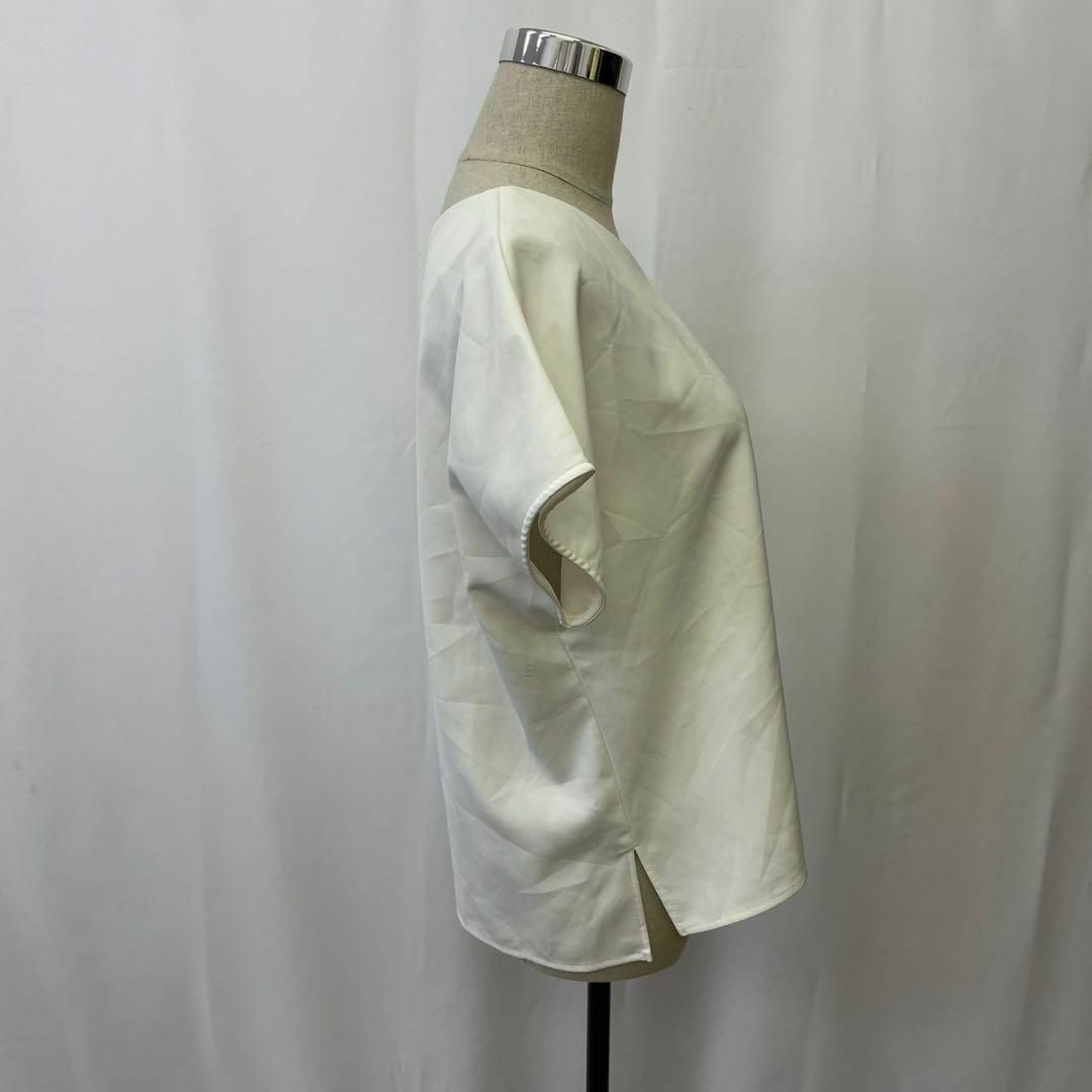 Techichi(テチチ)のTechichi テチチ 半袖　トップス　ホワイト　Fサイズ レディースのトップス(Tシャツ(半袖/袖なし))の商品写真