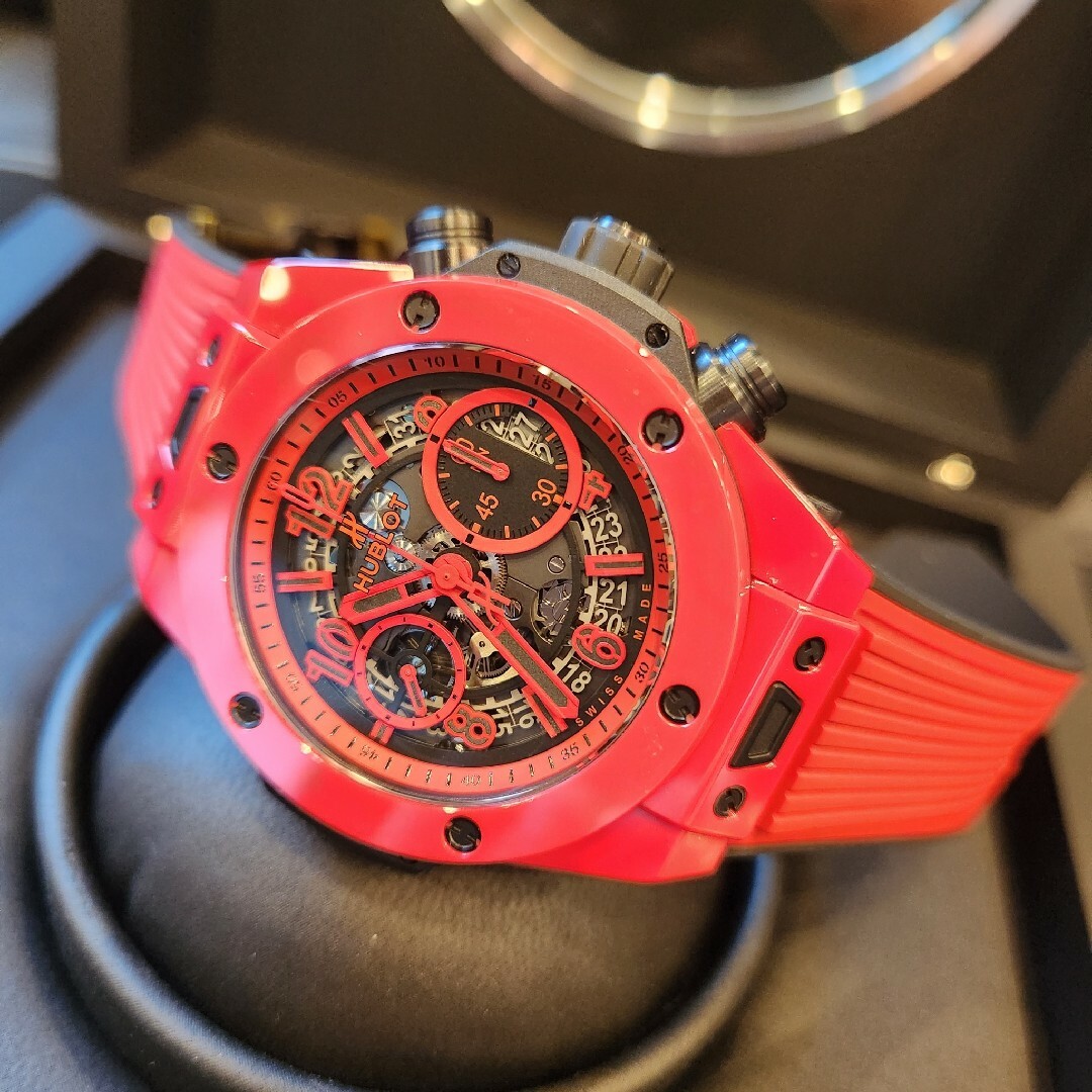 HUBLOT - ウブロ ビッグバン ウニコ レッドマジック 411.CF.8513.RXの