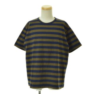 ジュンヤワタナベコムデギャルソン(JUNYA WATANABE COMME des GARCONS)の【eYeJUNYAWATANABEMAN】23SS  綿ボーダー天竺半袖Tシャツ(Tシャツ/カットソー(半袖/袖なし))