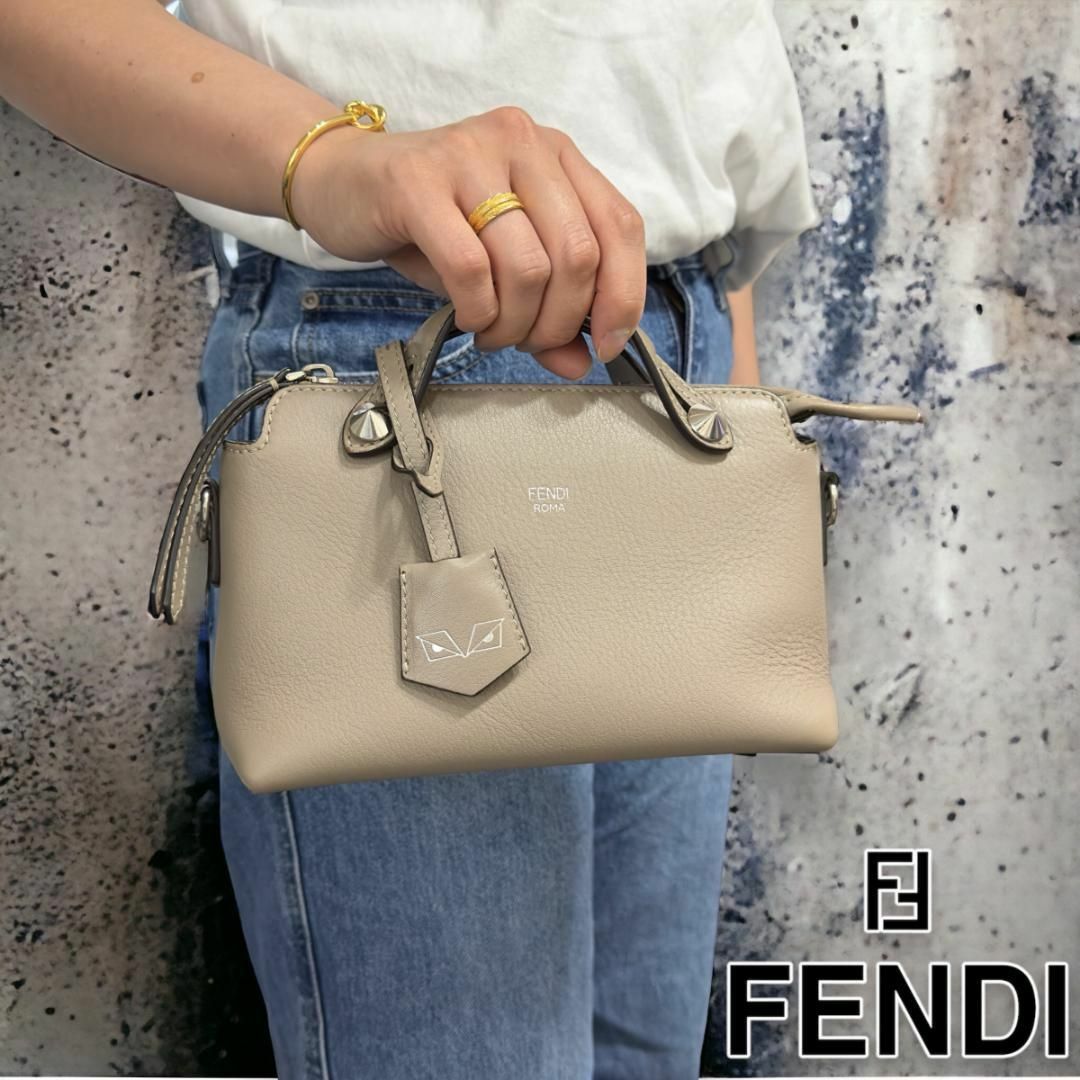 FENDI(フェンディ)の【極上 美品】フェンディ ミニ バイザウェイ  2way ハンドバッグ レディースのバッグ(ハンドバッグ)の商品写真