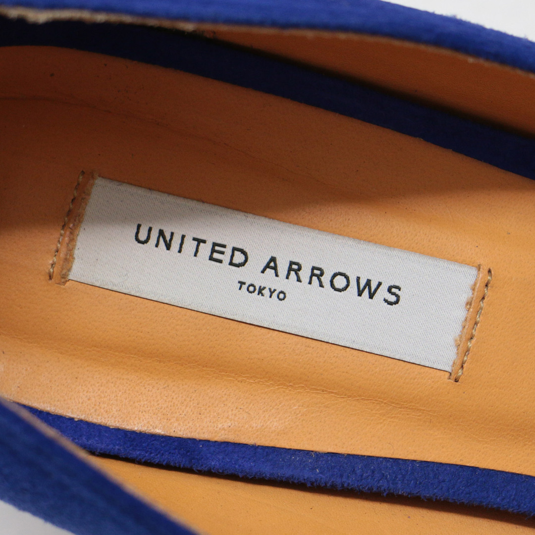 UNITED ARROWS ユナイテッドアローズ パンプス シューズ 靴 ヒール ポインテッドトゥ スエード シンプル ベーシック レザー 大人 きれいめ おしゃれ 定番 パーティー お呼ばれ ドレス エレガント【レディース】 4