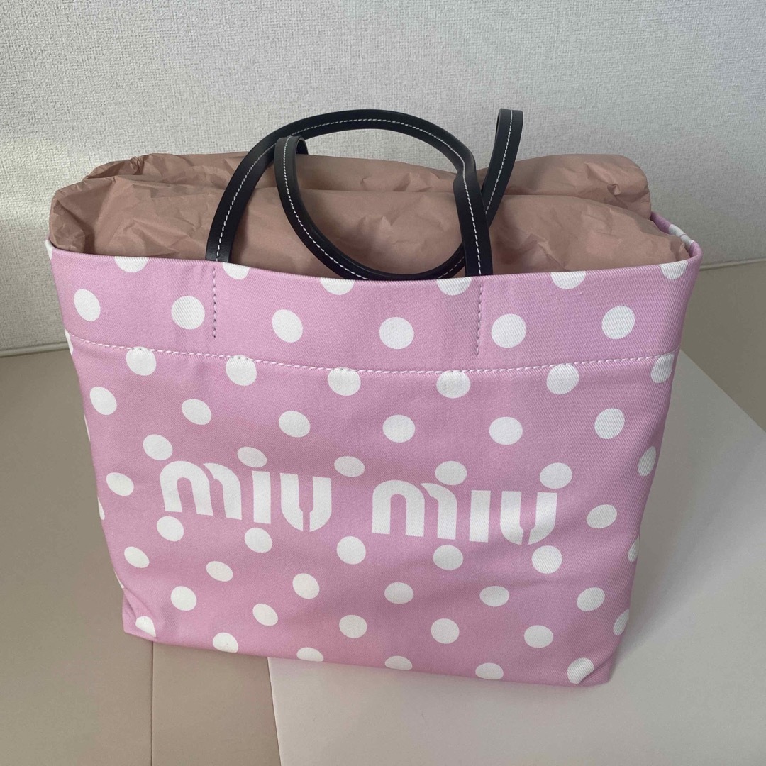 掲載終了間近‼️ミュウミュウトートバッグ　MIUMIU