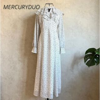 マーキュリーデュオ(MERCURYDUO)の【美品】マーキュリーデュオ　ロングワンピース(ロングワンピース/マキシワンピース)