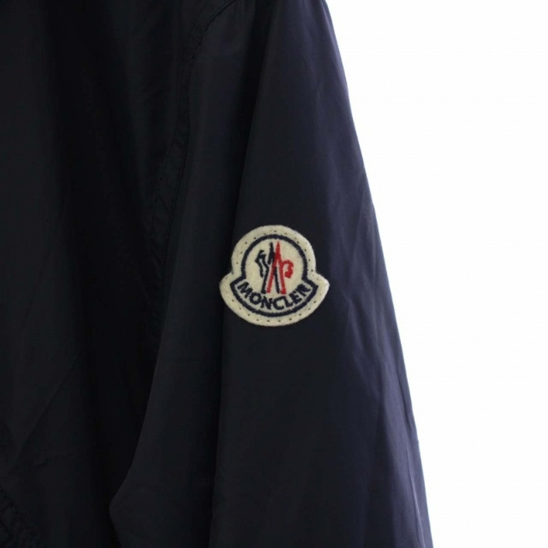 MONCLER(モンクレール)のMONCLER フーテッドコート アウター ロング ナイロン 2 紺 ネイビー メンズのジャケット/アウター(その他)の商品写真