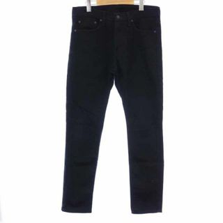 【美品スリム】LEVI'S510 w31 黒 スリム ストレッチ お洒落 秋冬