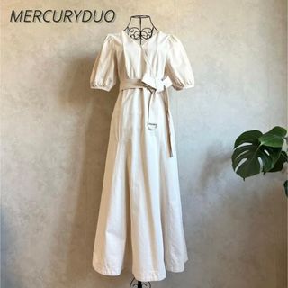 マーキュリーデュオ(MERCURYDUO)の【新品未使用タグ付き】マーキュリーデュオ　ロングワンピース(ロングワンピース/マキシワンピース)