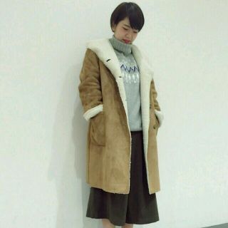 ダブルクローゼット(w closet)のwcloset ムートンコート💕(ムートンコート)