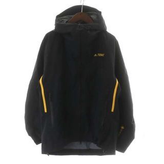 アディダス(adidas)のadidas TERREX TECHROCK GORE-TEX 2XL 黒 黄(マウンテンパーカー)