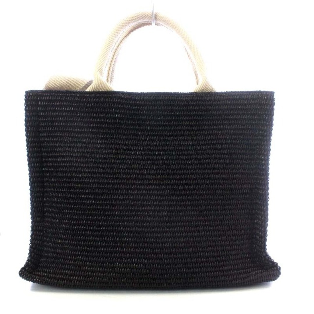 マルニ SMALL RAFFIA TOTE BAG 黒 SHMP0077U0