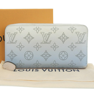 ヴィトン(LOUIS VUITTON) モノグラム 財布(レディース)（ブルー