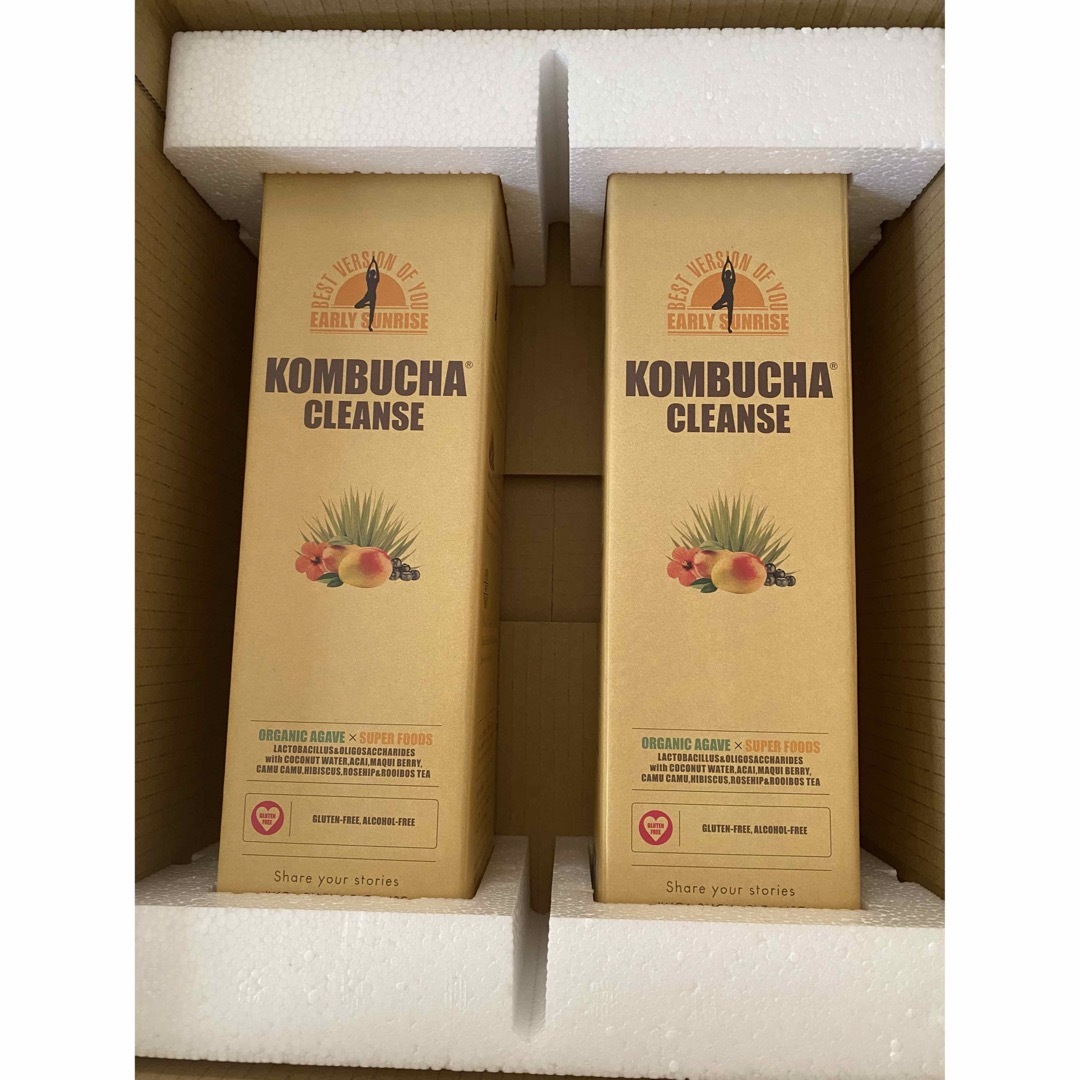 KOMBUCHA CLEANSE コンブチャクレンズ720mL x 2本 - 通販