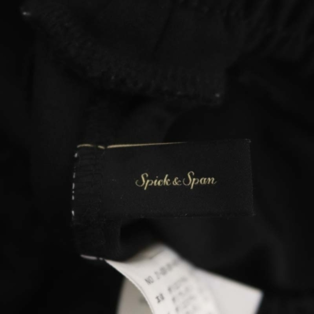 Spick & Span(スピックアンドスパン)のスピック&スパン 21AW ジョーゼットジョガーパンツ センタープレス 36 黒 レディースのパンツ(その他)の商品写真