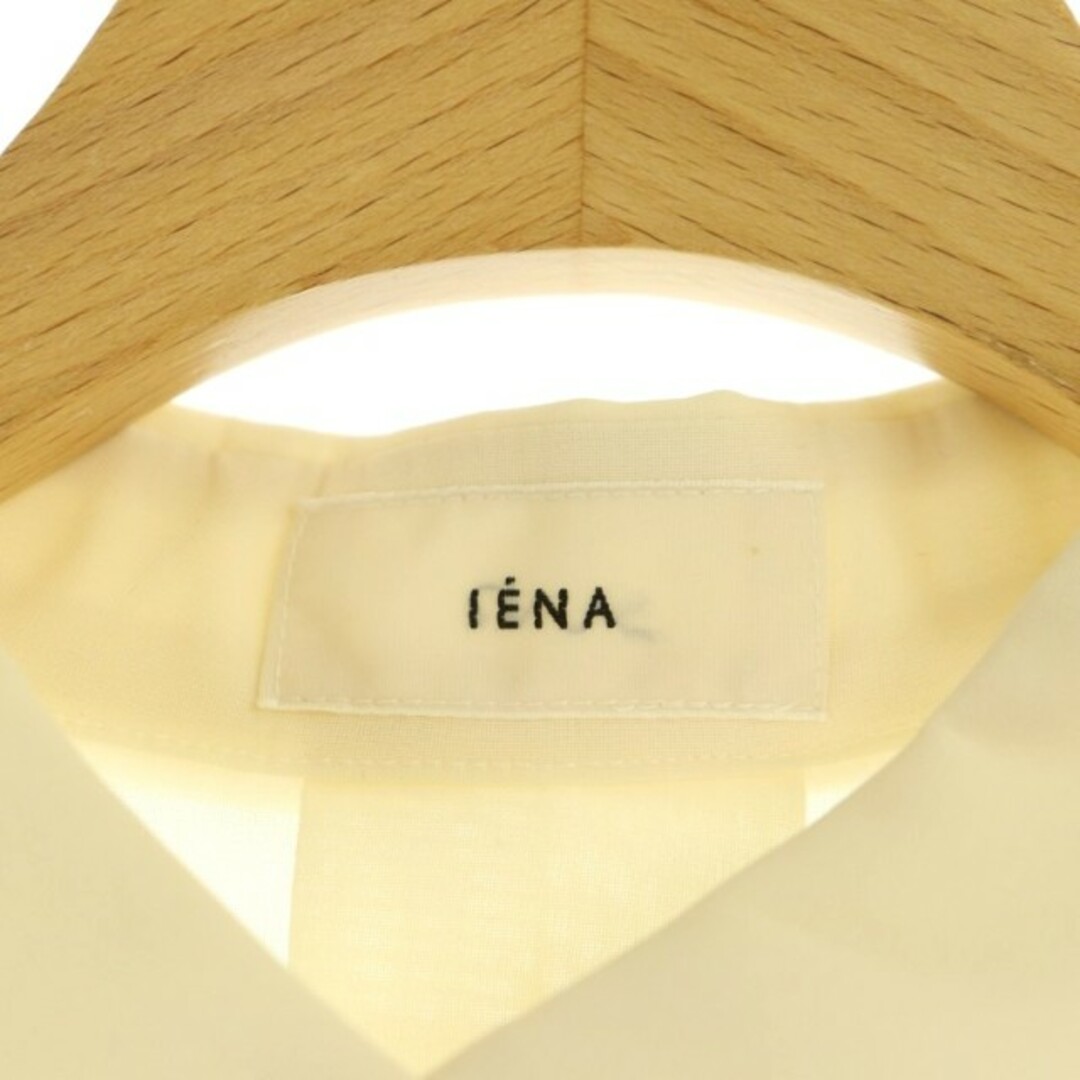 IENA(イエナ)のイエナ 20SS ボイルハーフスリーブブラウス シャツ 半袖 シアー アイボリー レディースのトップス(シャツ/ブラウス(半袖/袖なし))の商品写真