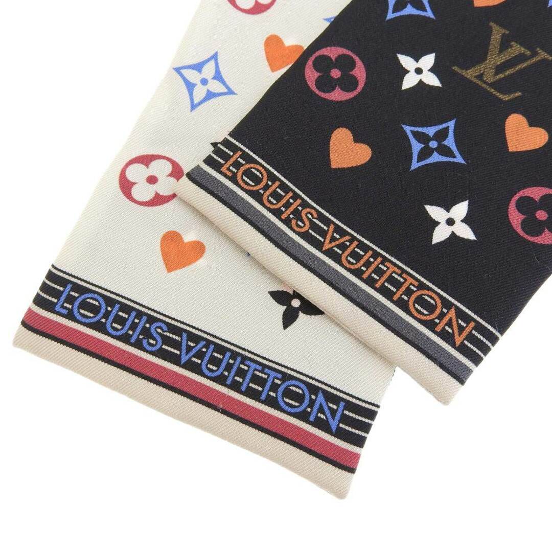 【本物保証】 超美品 ルイヴィトン LOUIS VUITTON ゲームオン モノグラム バンドー スカーフ トランプ ハート MP2904