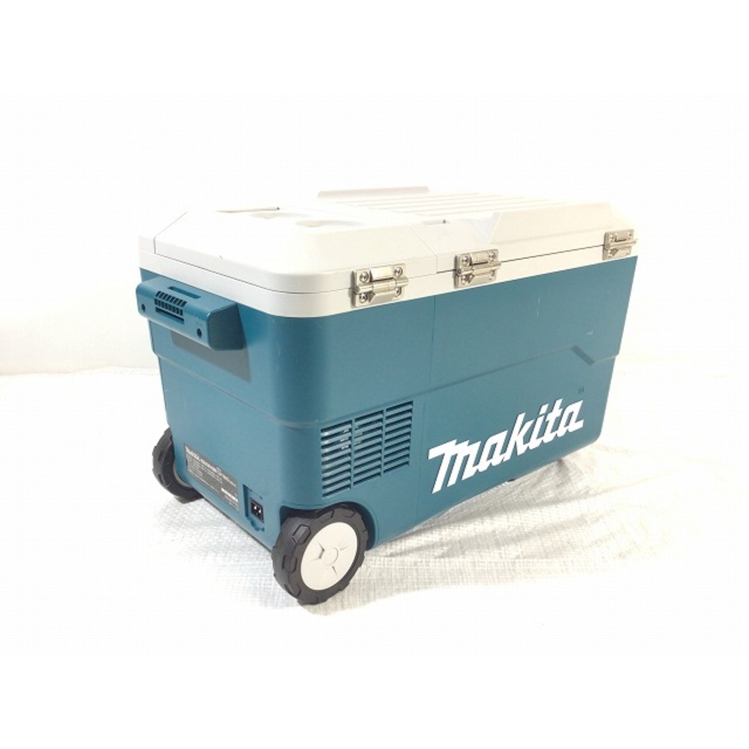 自動車/バイク☆比較的綺麗です☆makita マキタ 18V充電式保冷温庫 CW180DZ 本体のみ ACアダプタ付き アウトドア キャンプ 75164