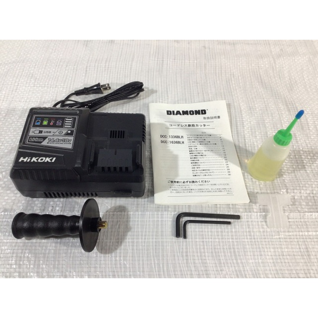 日立 - ☆中古品☆ IKK DIAMOND 36V コードレス鉄筋カッター DCC 日立 - ☆中古品☆ IKK DIAMOND 36V コードレス鉄筋カッター DCC