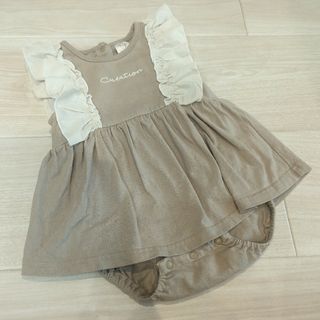 【kobu3様】 70-80size ベビー服3点セット(ワンピース)