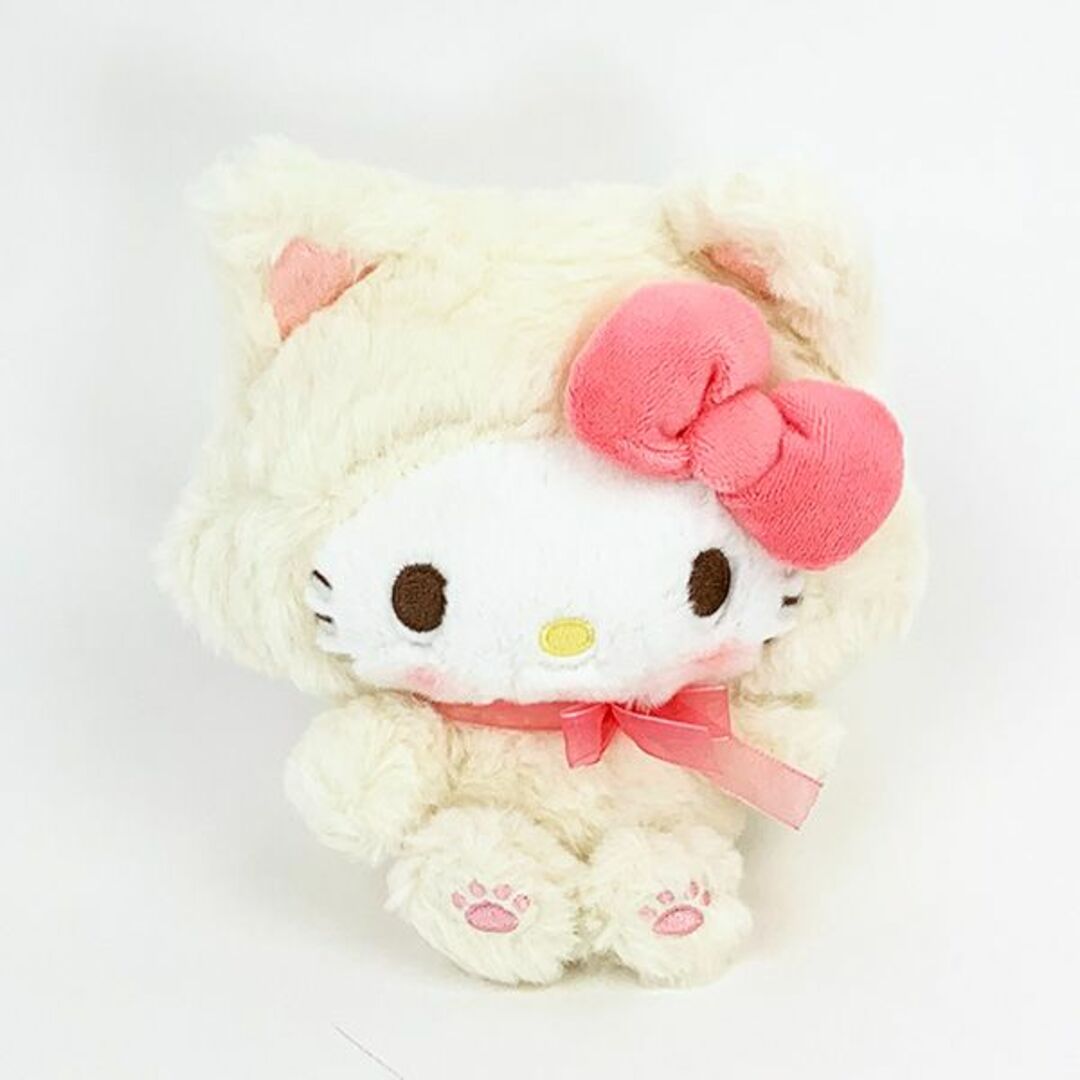 サンリオ ぬいぐるみ ふわくた パステルにゃんこ ハローキティ マスコット 人形 インテリア | フリマアプリ ラクマ