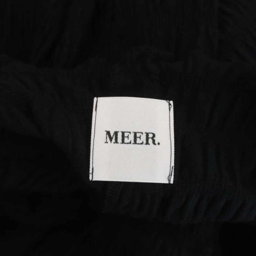 MAR(メーア)のメーア Shirring frilled dress ワンピース 七分袖 ロング レディースのワンピース(ロングワンピース/マキシワンピース)の商品写真