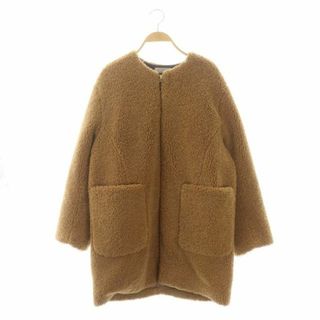 IENA - イエナ 22AW ECOPEL ボアコート アウター ノーカラー ジップ