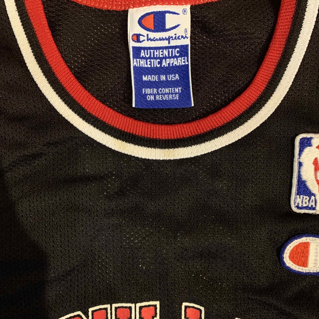 Champion(チャンピオン)の90s vintage bulls game jersey キッズ/ベビー/マタニティのキッズ服男の子用(90cm~)(Tシャツ/カットソー)の商品写真