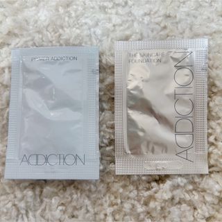 アディクション(ADDICTION)の新品☆ADDICTION☆ザ スキンケア ファンデーション+プライマー サンプル(サンプル/トライアルキット)