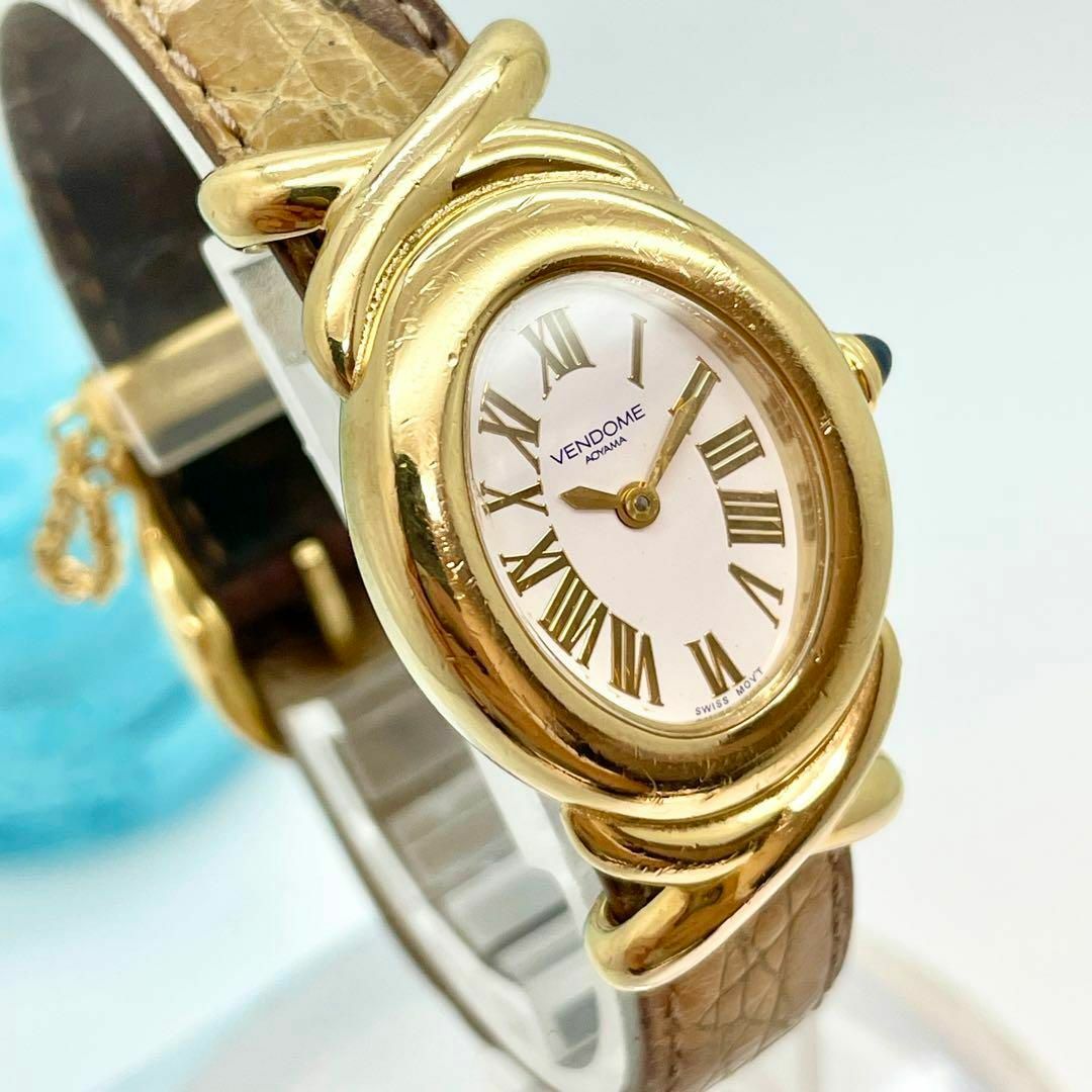 Vendome Aoyama(ヴァンドームアオヤマ)の443 ヴァンドーム青山時計　レディース腕時計　アンティーク　希少　ヴィンテージ レディースのファッション小物(腕時計)の商品写真
