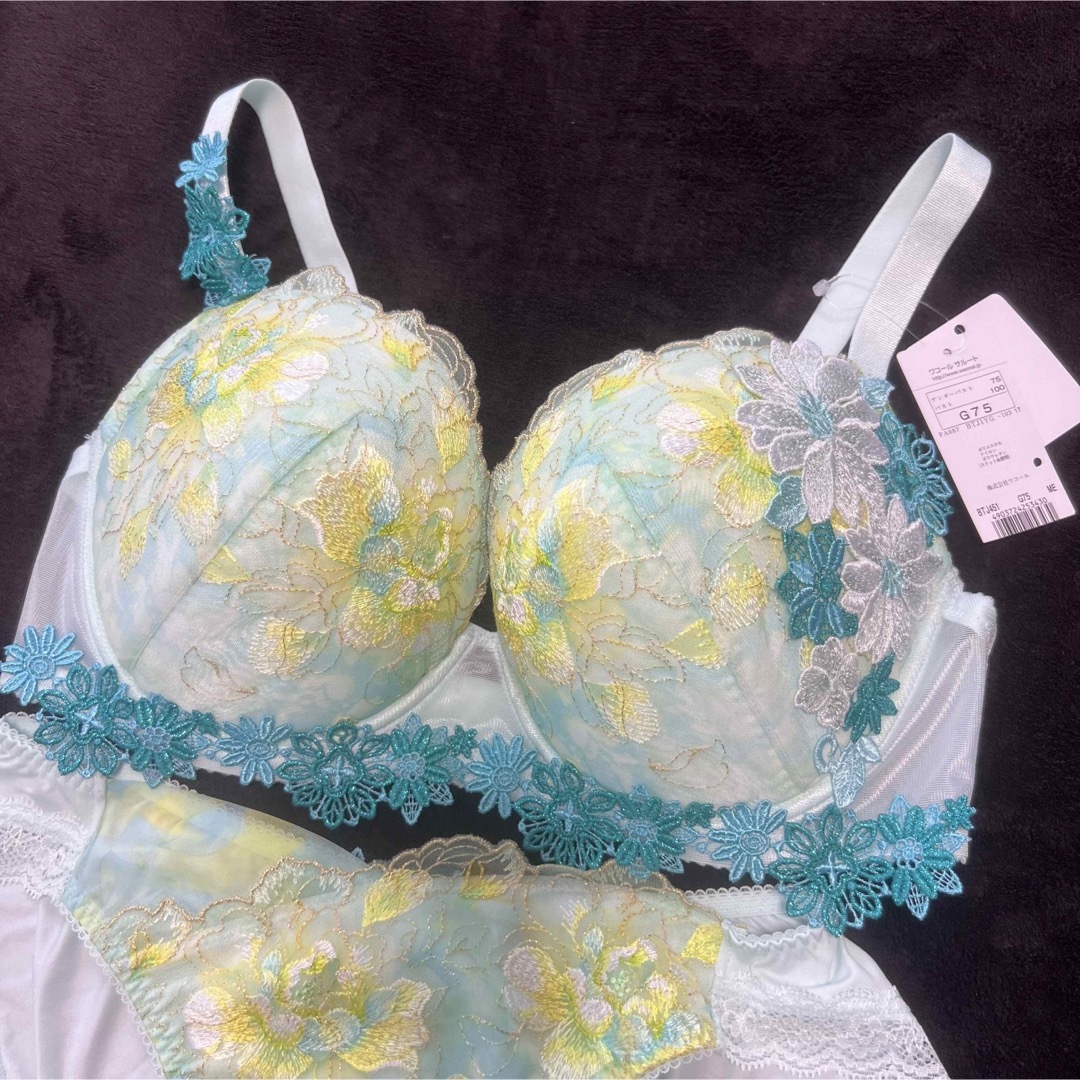 非対面販売 《新品》ワコール サルート、おとめ座、オシャレ下着上下