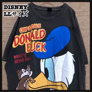 ディズニー(Disney)の【ディズニー】半袖Tシャツ　ドナルドダック　チップアンドディール　キャラクタ51(Tシャツ/カットソー(半袖/袖なし))