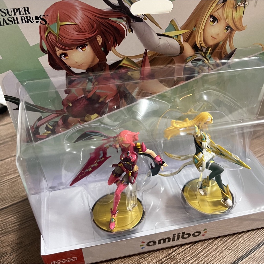 amiibo ダブルセット ホムラ ヒカリ ゼノブレイド2