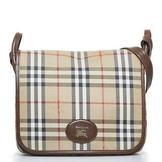 バーバリー(BURBERRY)のバーバリー ノバチェック シャドーホース 斜め掛け ショルダーバッグ キャンバス レディース BURBERRY 【227-10854】(ショルダーバッグ)