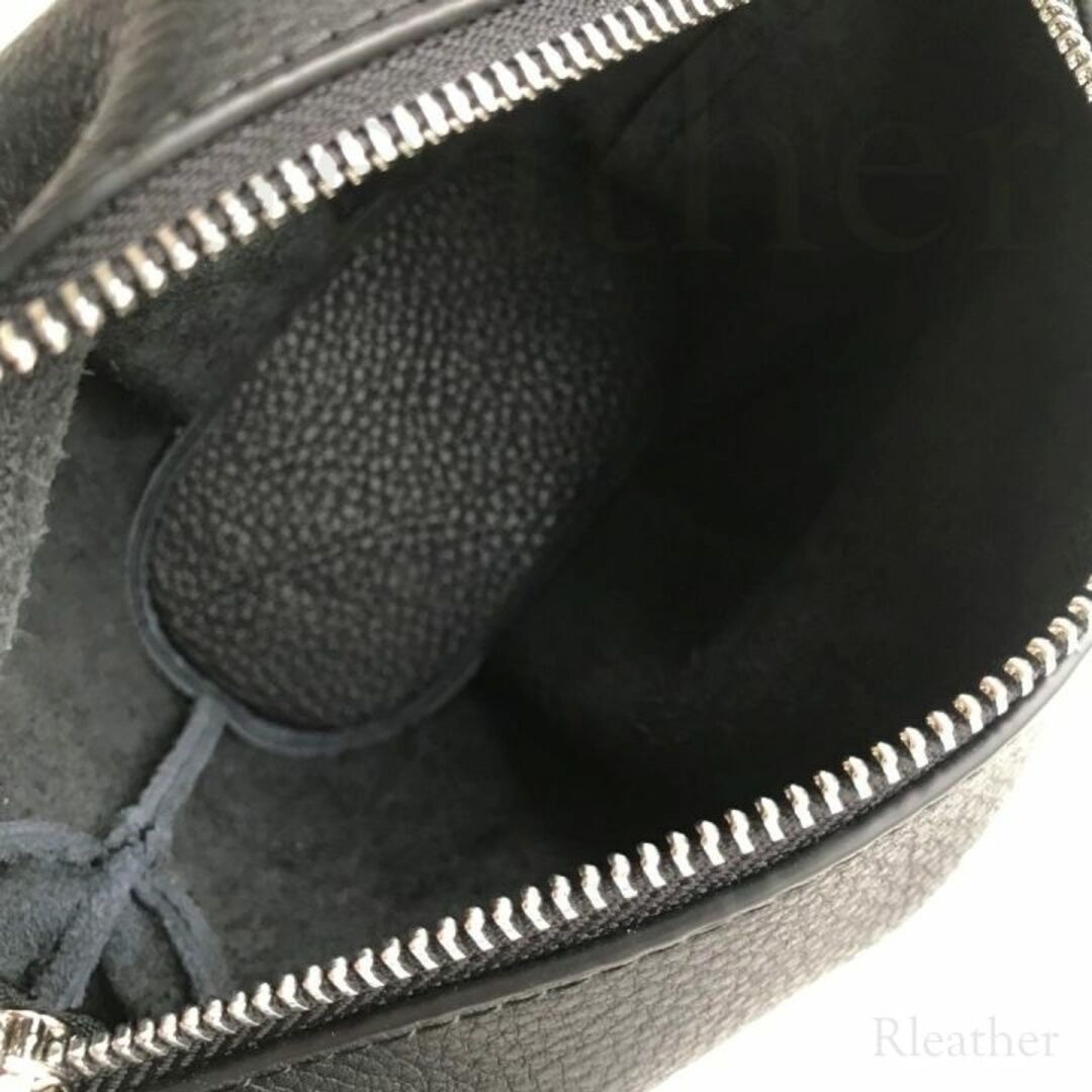 本革 牛革 ポシェット ショルダーバッグ ポーチ クラッチ ゾウ 象