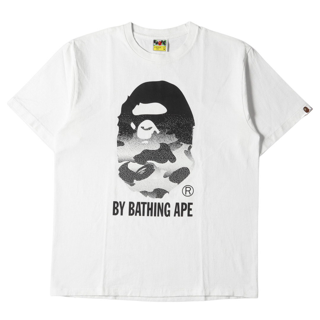 A BATHING APE ア ベイシング エイプ Tシャツ サイズ:L グラデーション