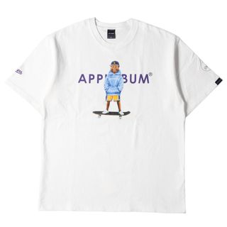 22ss APPLEBUM JUST FOR WORM Tシャツ バスケット M