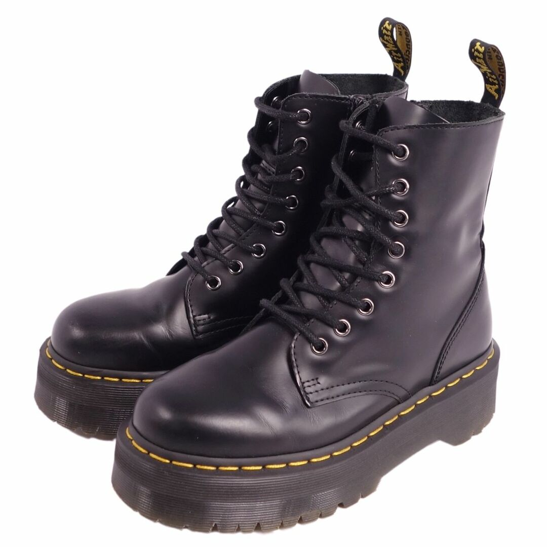 ドクターマーチン Dr.Martens ブーツ ショートブーツ 厚底 ダブルソール サイドジップ JADON 8ホール スムースレザー シューズ メンズ UK5 US6 EU38(24cm相当) ブラック ドクターマーチン Dr.Martens ブーツ ショートブーツ 厚底 ダブルソール サイドジップ JADON 8ホール スムースレザー シューズ メンズ UK5 US6 EU38(24cm相当) ブラック
