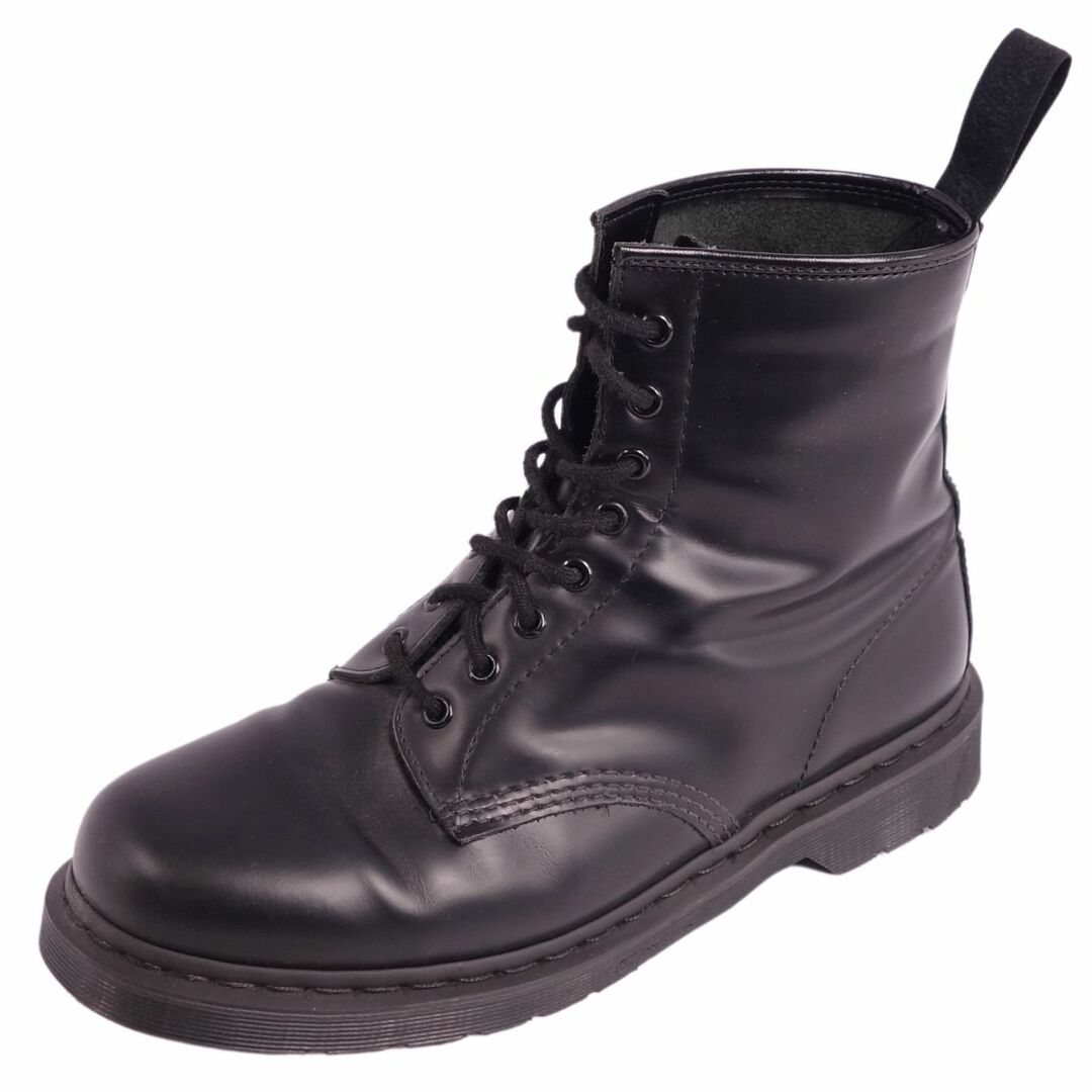 美品 ドクターマーチン Dr.Martens ブーツ ショートブーツ 1460 8ホール スムースレザー シューズ メンズ UK10 US11  EU45(29cm相当) ブラック | フリマアプリ ラクマ