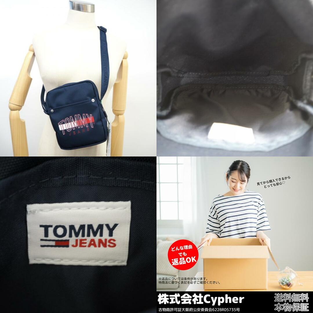 TOMMY HILFIGER(トミーヒルフィガー)のトミーヒルフィガー TOMMY HILFIGER ショルダーバッグ
 NV C87 AM0AM07507 ネイビー レディースのバッグ(ショルダーバッグ)の商品写真