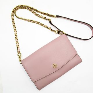 トリーバーチ(Tory Burch)のトリーバーチ Tory Burch  ショルダーウォレット レザー ピンク レディース 送料無料【中古】 t18893a(その他)