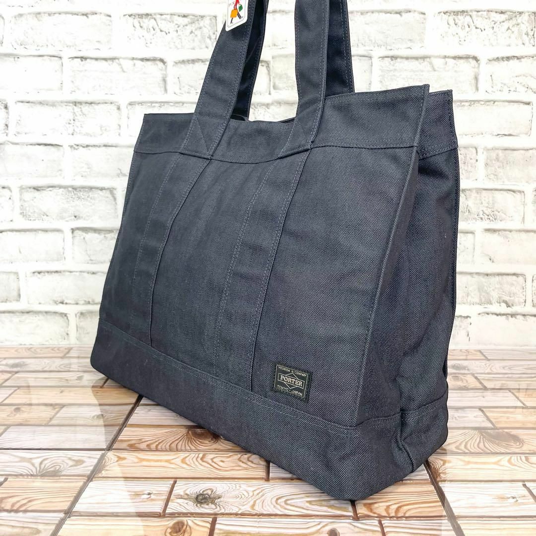 PORTER - 【ほぼ新品】PORTER SMOKYスモーキー トートバックL 肩がけ