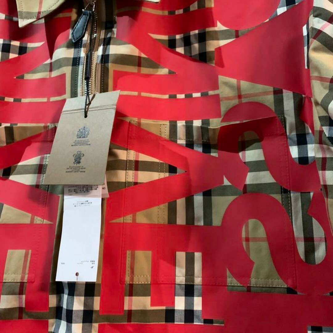 BURBERRY - Burberry 半袖プルオーバー ジャケット ノバチェック L
