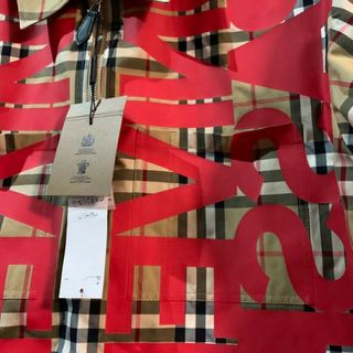 Burberry 半袖プルオーバー ジャケット ノバチェック Lサイズ