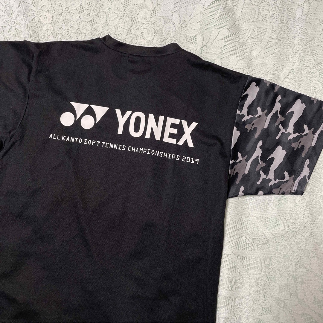 YONEX(ヨネックス)のヨネックス　テニスウェア　迷彩柄ゲームシャツ　S スポーツ/アウトドアのテニス(ウェア)の商品写真