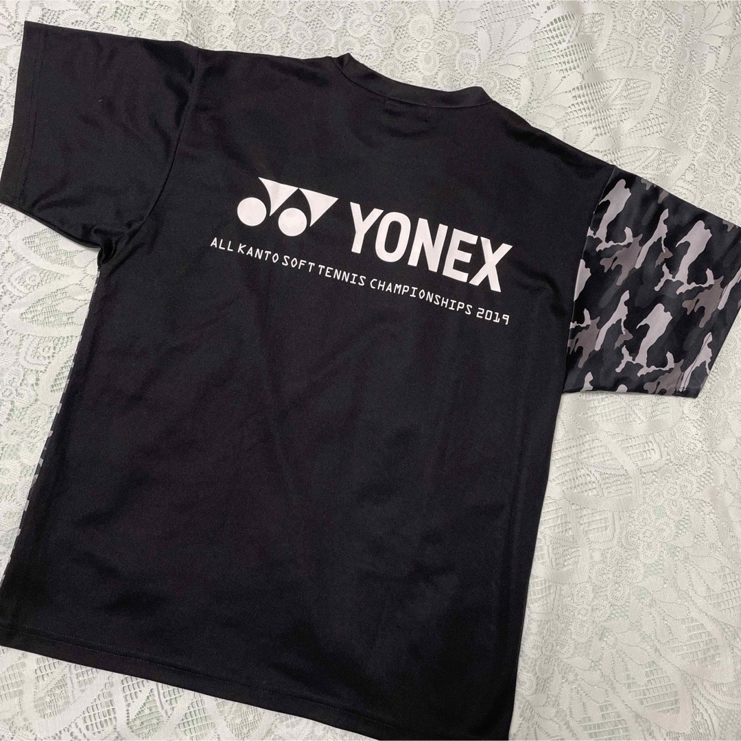 YONEX(ヨネックス)のヨネックス　テニスウェア　迷彩柄ゲームシャツ　S スポーツ/アウトドアのテニス(ウェア)の商品写真